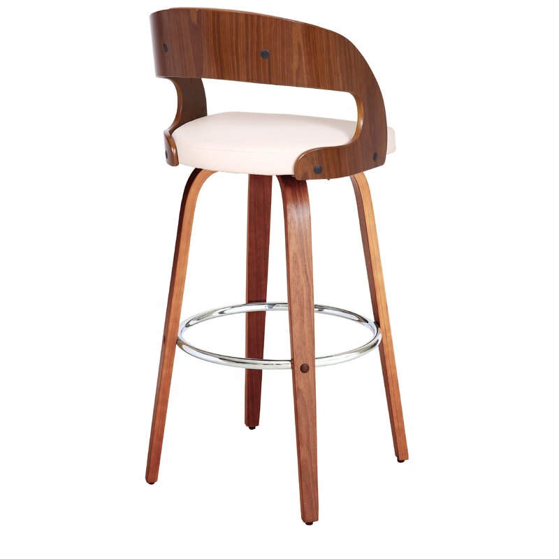 Corrigan Studio® Pensacola Swivel Bar & Counter Stool & Reviews Wayfair